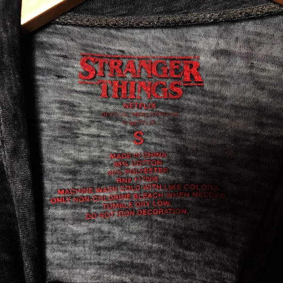 Stranger Things Burnout Graphic T-Shirt - Picture 3 of 3